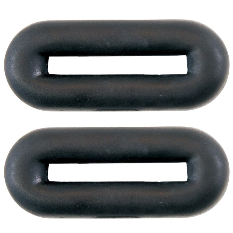 Butée de martingale Rubber 2-pack Noir