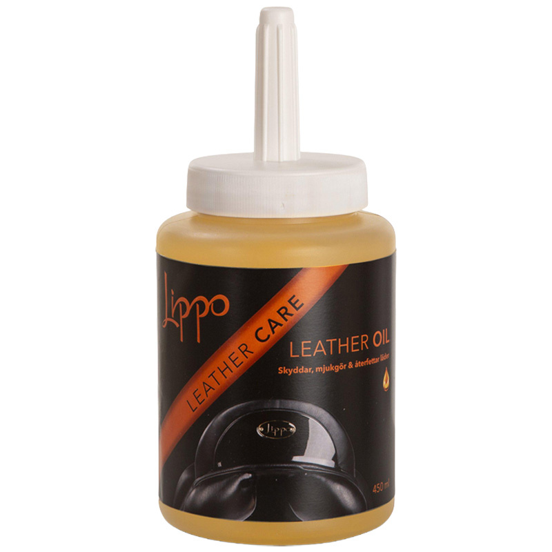 Huile pour cuir avec Pinceau 450ml