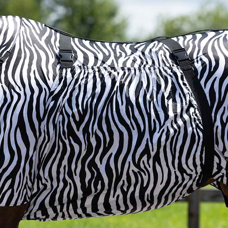 Couverture anti-eczéma UV-Resistant Zebra Noir/Blanc