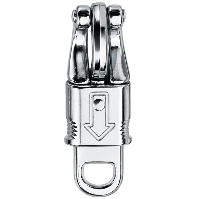 Mousqueton pour longe Panic Hook Argent