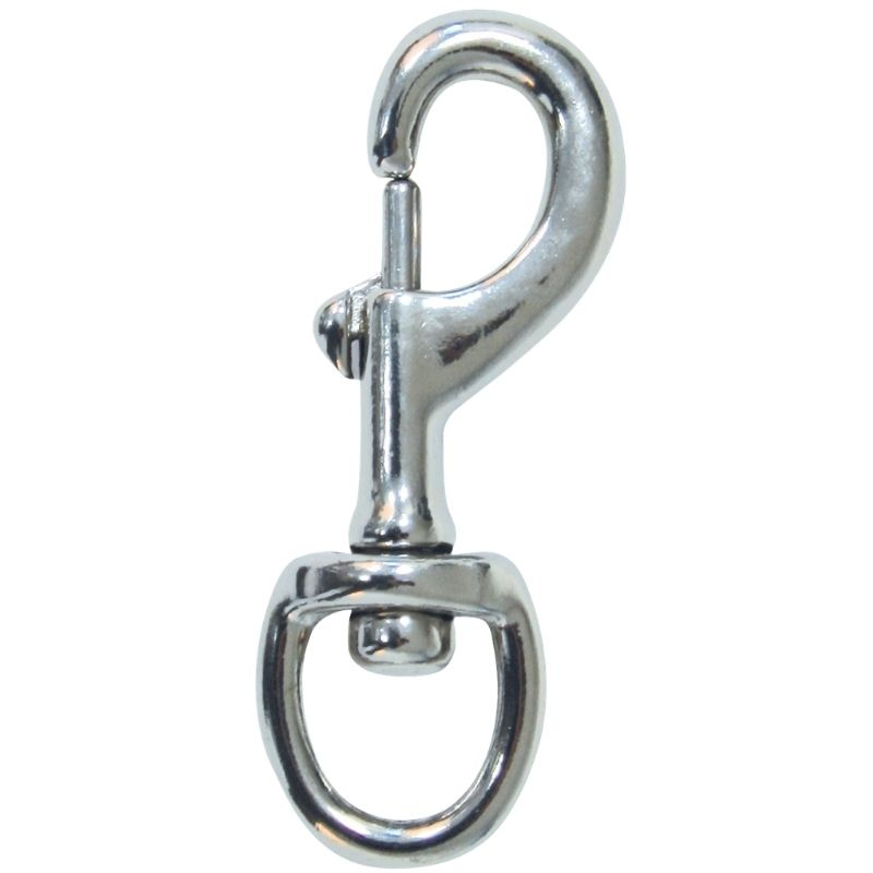 Mousqueton pour longe Snap Hook Argent