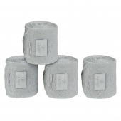 Bandages pour jambes Acrylique Lurex 4-pack Gris clair