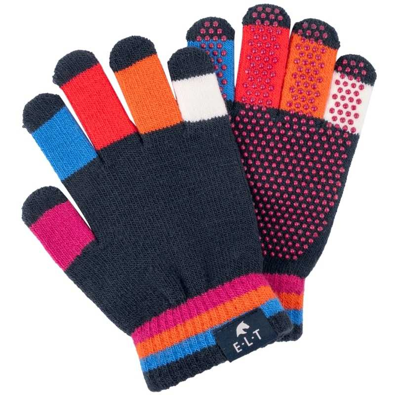 Gants d'équitation Enfant/Junior Magic Grippy Trend Multicolore