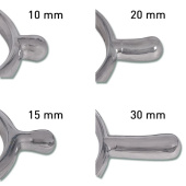 Éperons avec lanières Crystal Blanc/Argent Éperons avec lanières Crystal Blanc/Argent