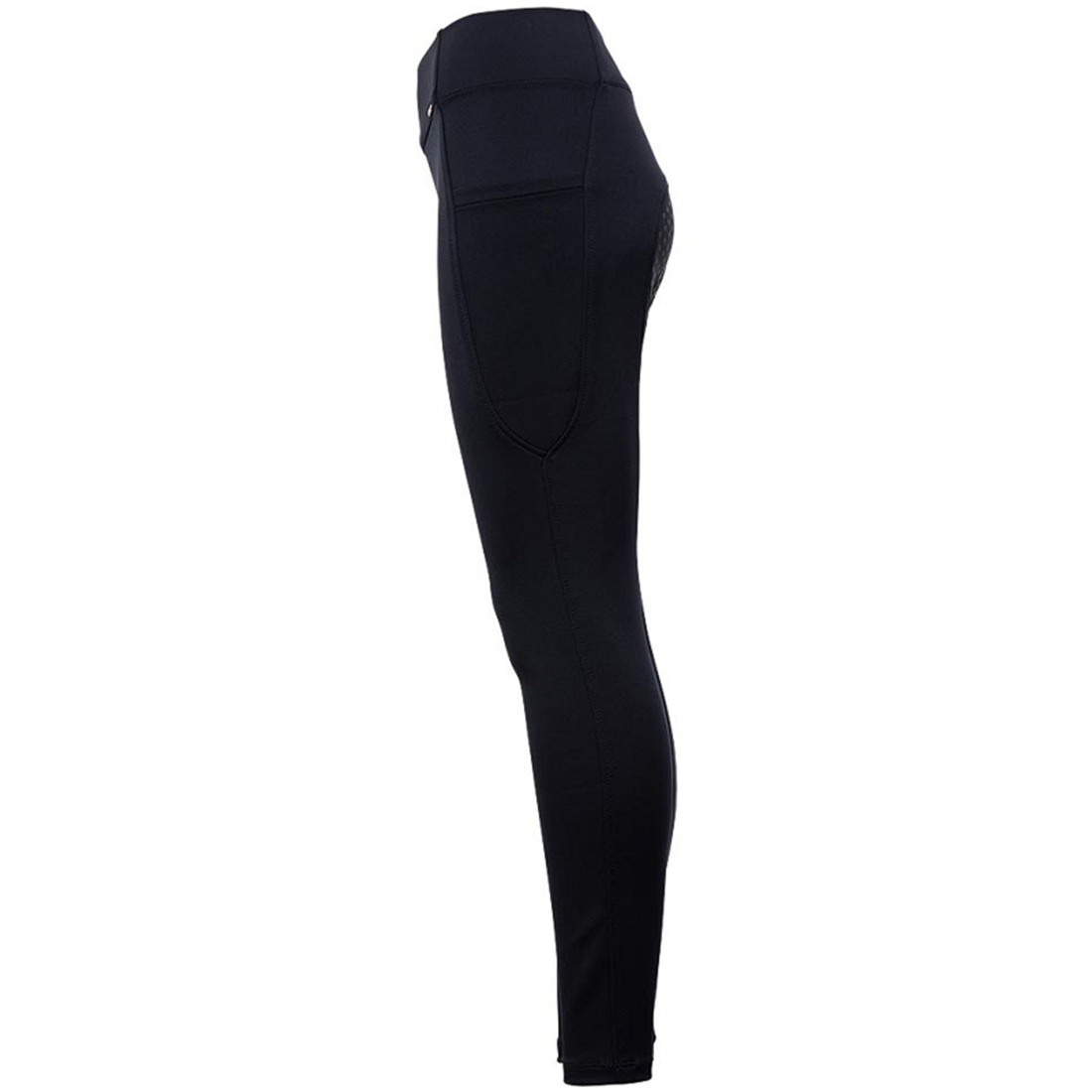 Collants d'équitation Enfant/Junior Bitterroot Silicone Full Seat Bleu Marine