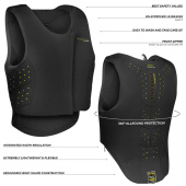 Gilet de sécurité Enfant/Junior Regular Fit Noir Gilet de sécurité Enfant/Junior Regular Fit Noir