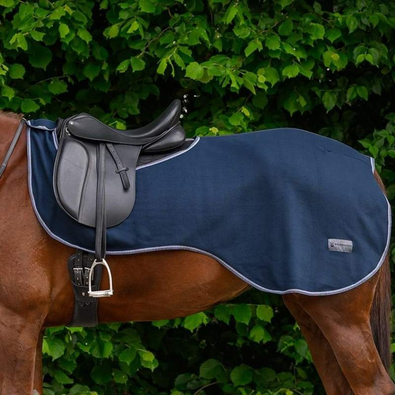 Couvre-rein Fleece Essential Bleu Marine