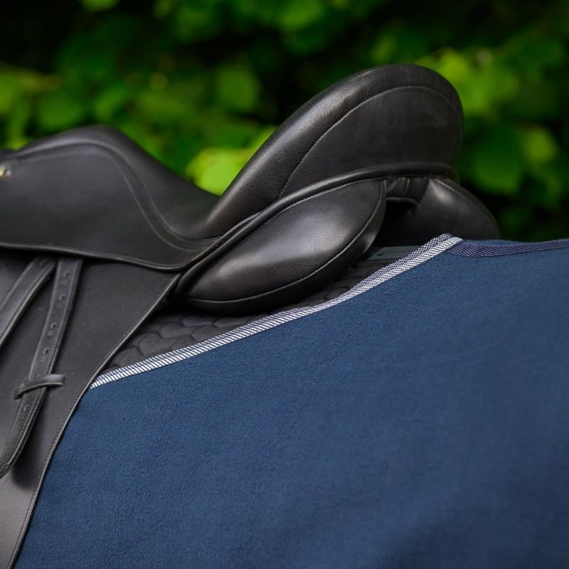 Couvre-rein Fleece Essential Bleu Marine