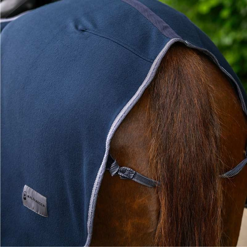 Couvre-rein Fleece Essential Bleu Marine
