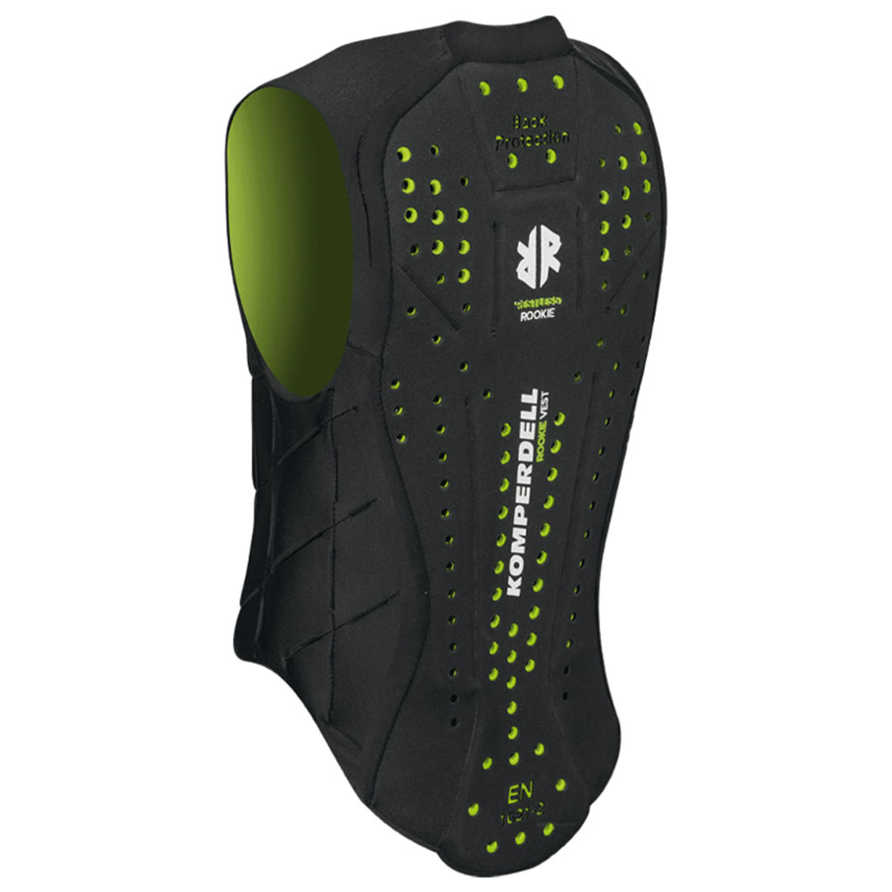 Protection dorsale Enfant/Junior Ballistic Noir/Citron vert