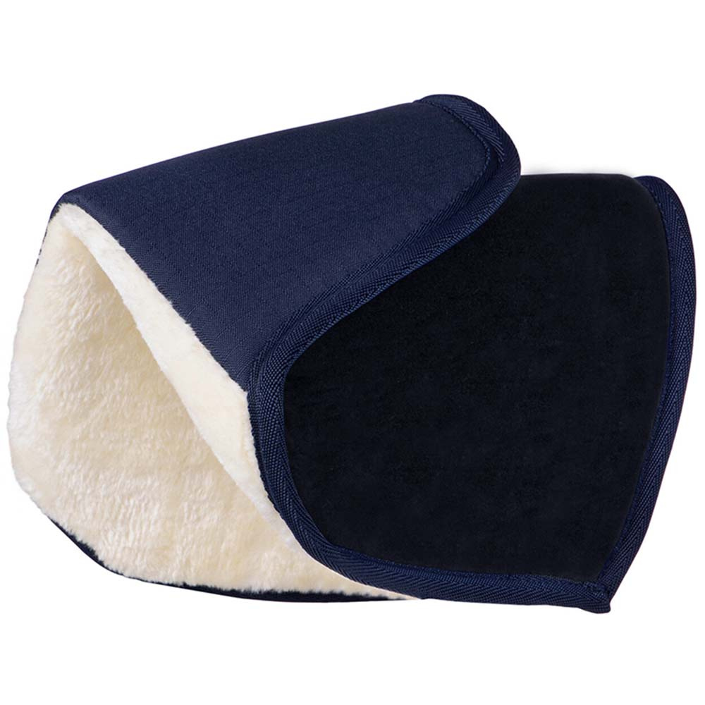 Protège-garrot Fauxfur Bleu Marine