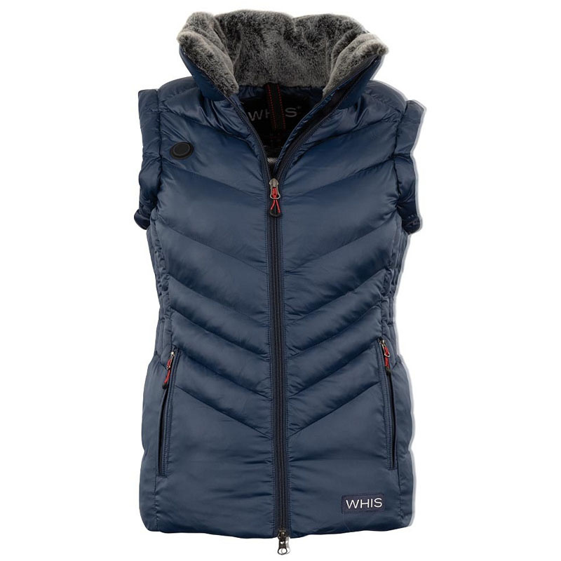 Gilet de protection Coach chauffant Bleu Marine