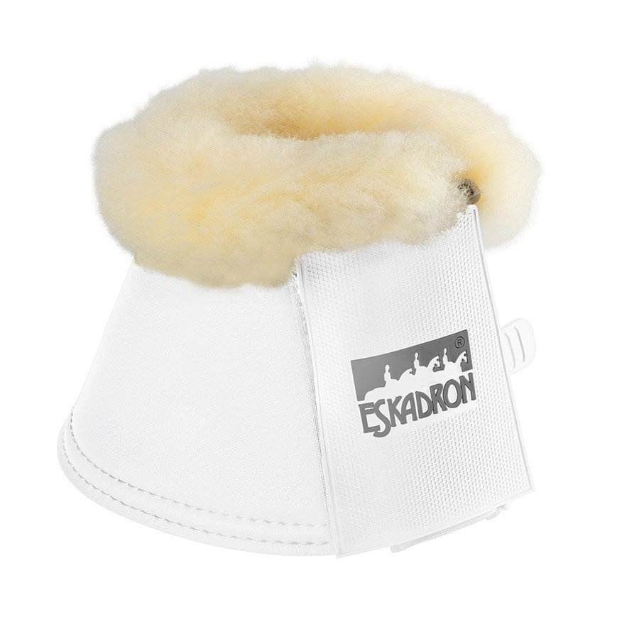 Cloches en Peau de Mouton Blanc