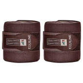 Bandages pour jambes Work Bandage Élastique/Polaires 2-pack Brun Bandages pour jambes Work Bandage Élastique/Polaires 2-pack Brun