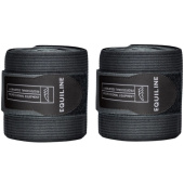 Bandages pour jambes Work Bandage Élastique/Polaires 2-pack Noir Bandages pour jambes Work Bandage Élastique/Polaires 2-pack Noir