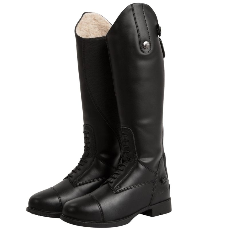 Bottes d'équitation hiver Enfant/Junior Mandy Pro Noir