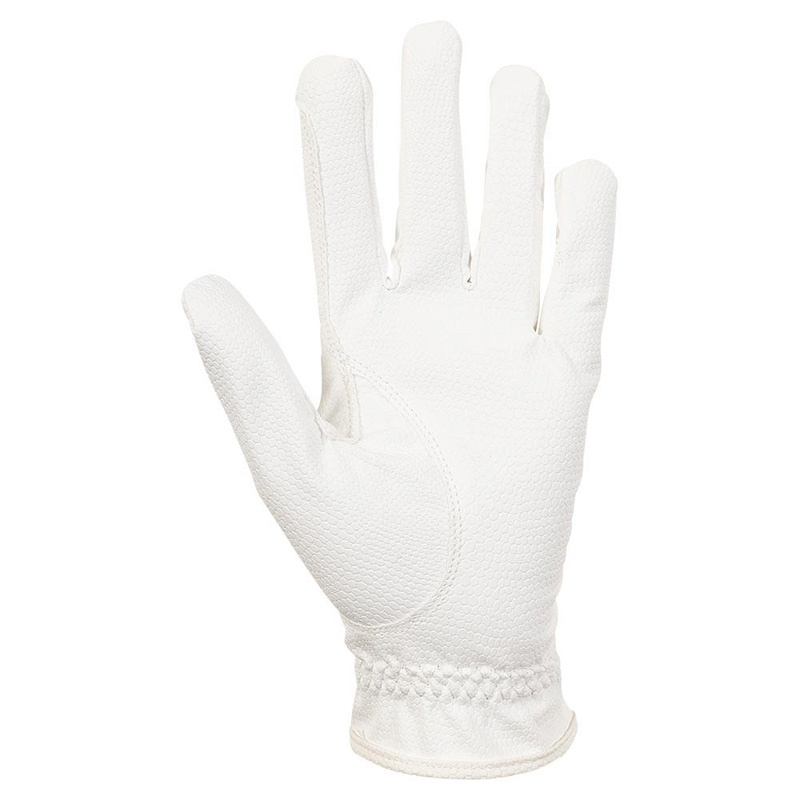 Gants d'équitation Grip Pro Blanc