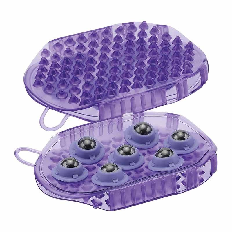 Brosse de Massage Gel Comb HG Violet