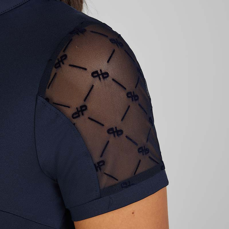 Haut de compétition Cut-Out Selection Bleu Marine