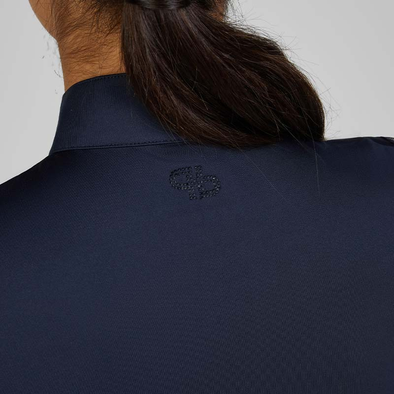 Haut de compétition Cut-Out Selection Bleu Marine