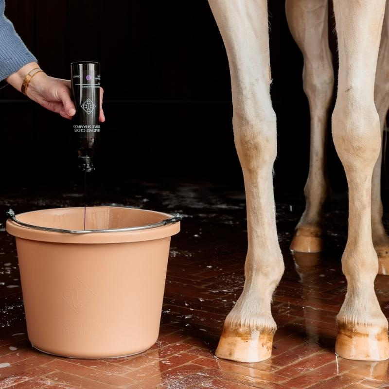 Shampooing pour chevaux gris Almond Gloss Purple 500ml