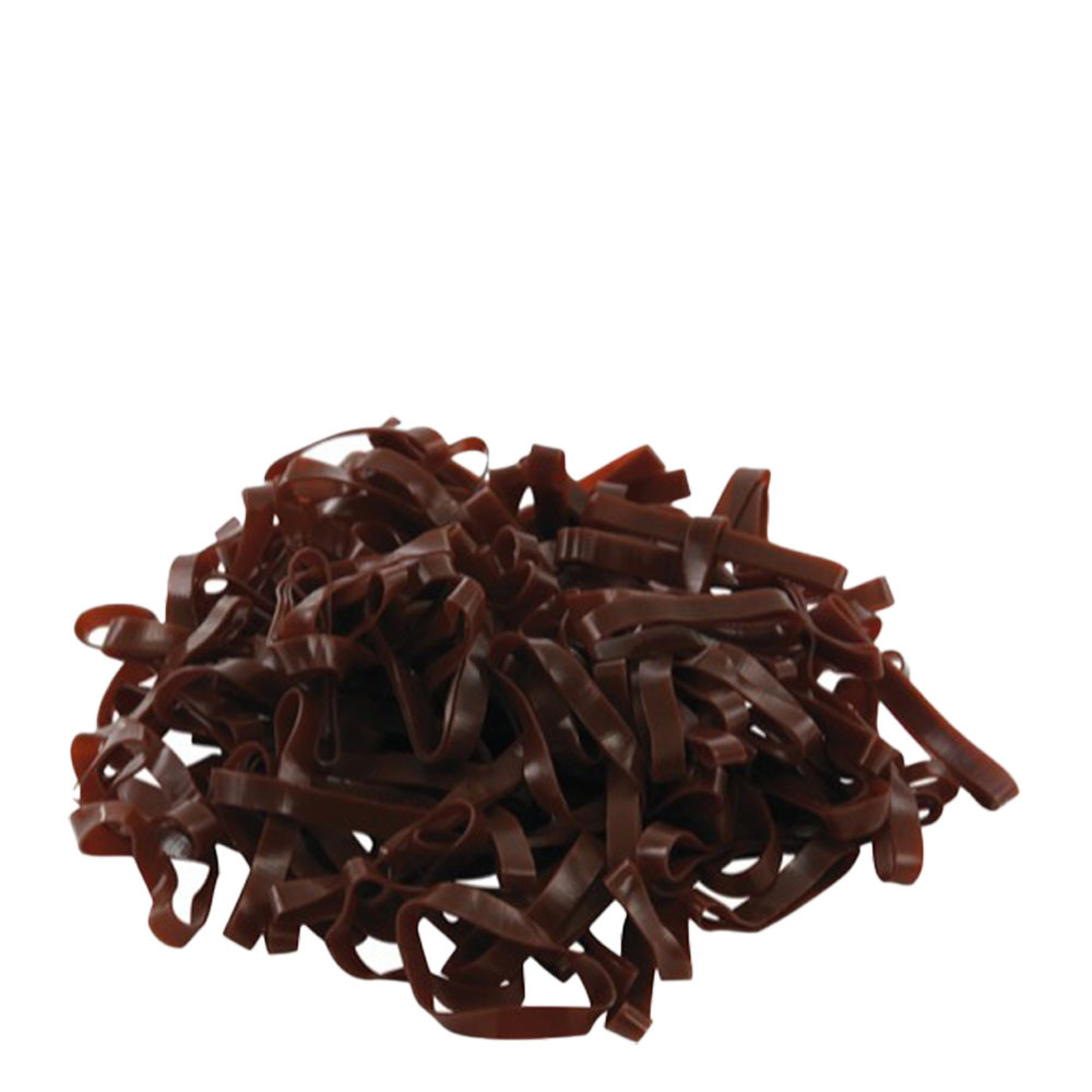 Élastiques en Silicone 500 unités HG Marron