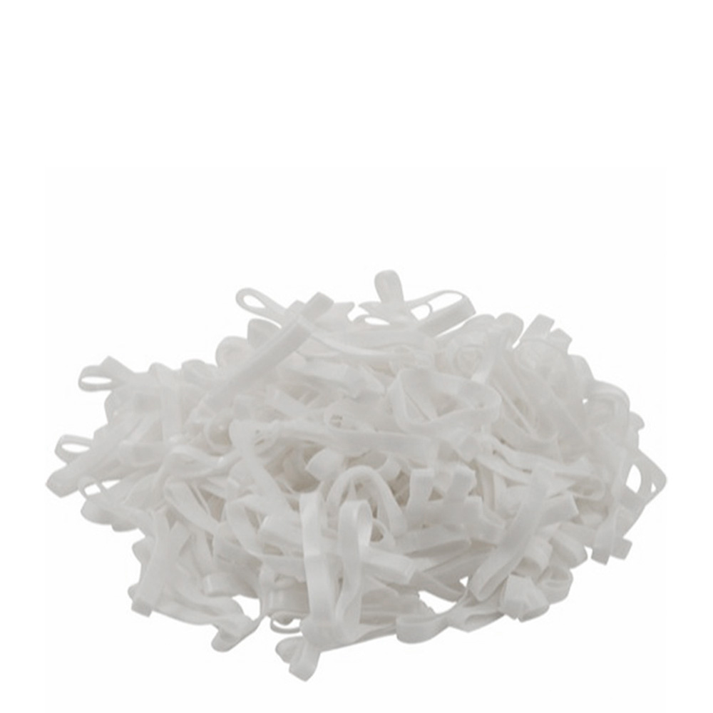 Élastiques en Silicone 500 unités HG Blanc
