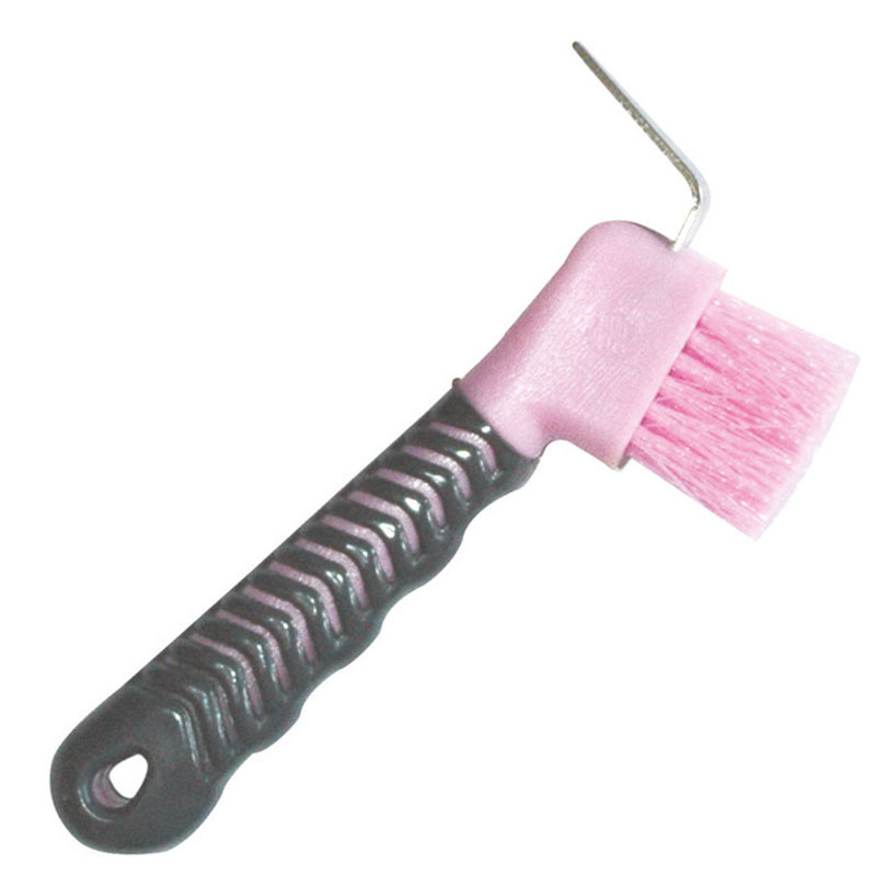 Raclette à sabots avec brosse HG Rose/Gris