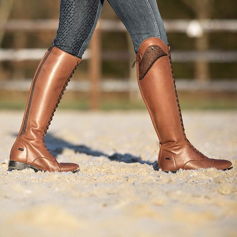 Bottes de dressage Hailey Marron