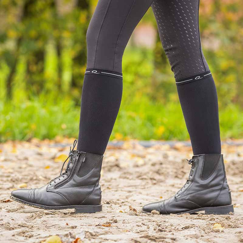 Chaussettes d'équitation Show 3-pack Noir