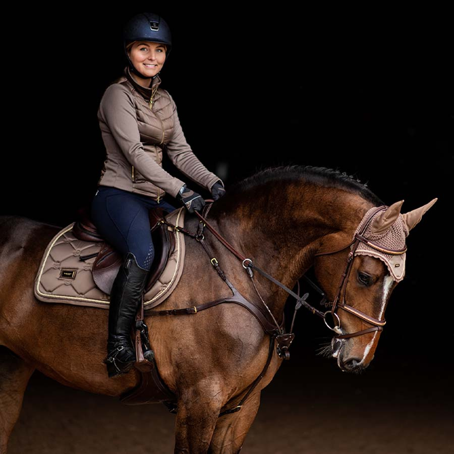 Tapis de selle ES Champagne