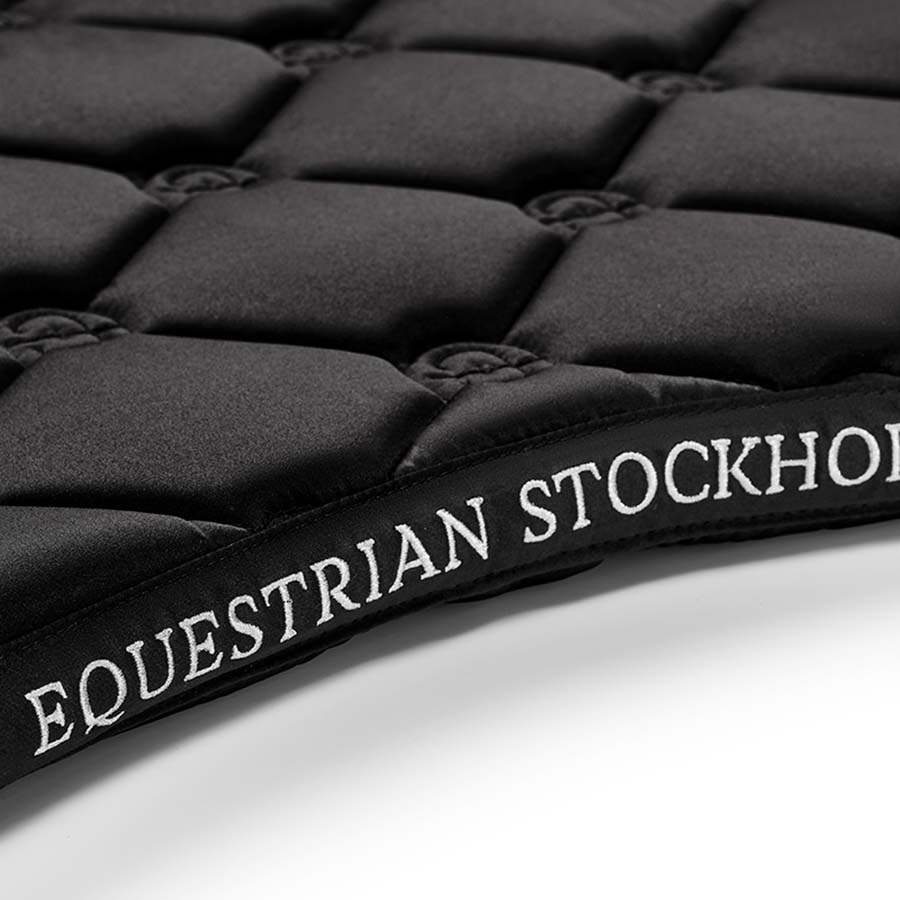 Tapis de selle dressage ES Black Edition