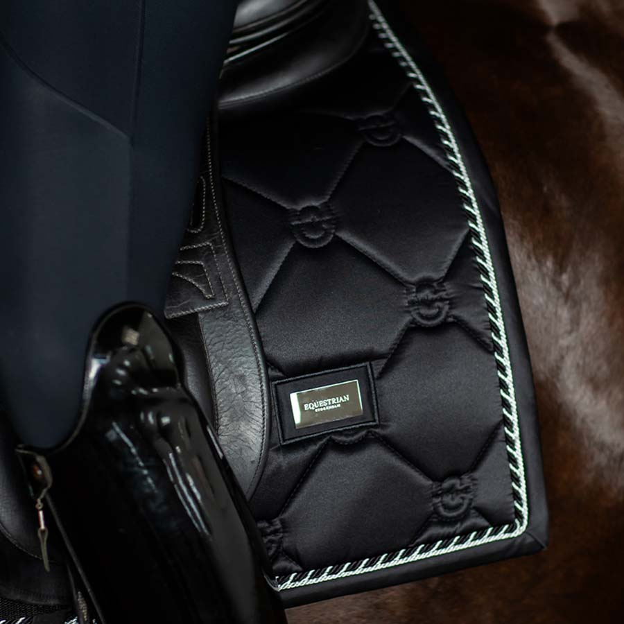 Tapis de selle dressage ES Black Edition