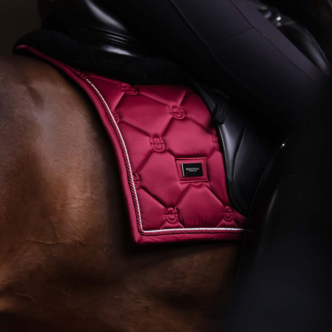 Tapis de selle dressage ES Bordeaux