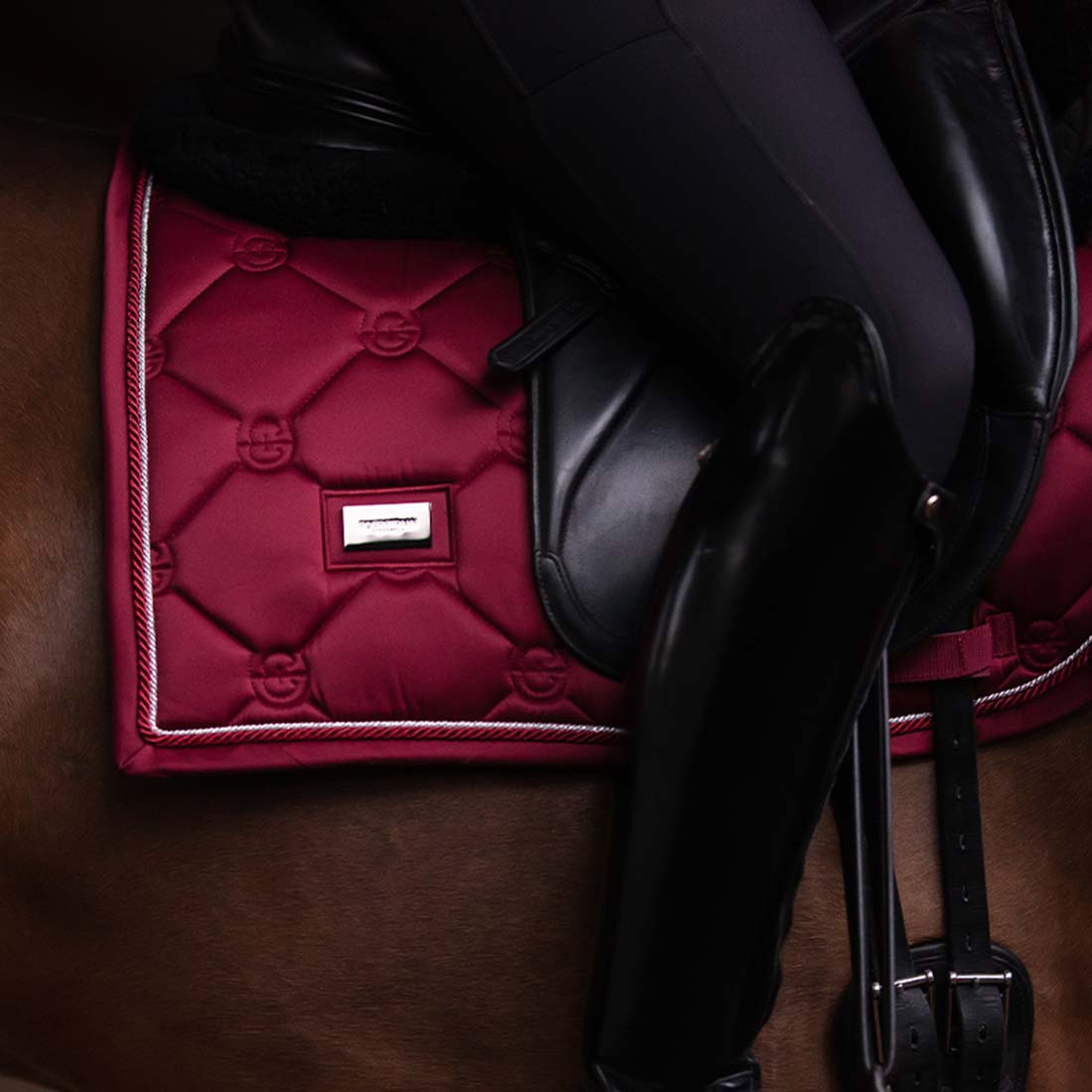Tapis de selle dressage ES Bordeaux