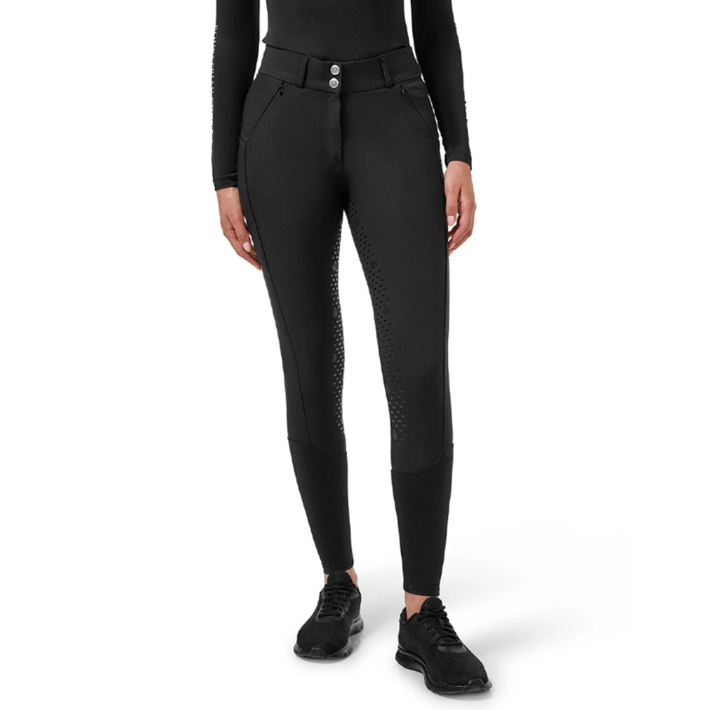 Pantalon d'équitation ES Dressage Elite Full Grip Black
