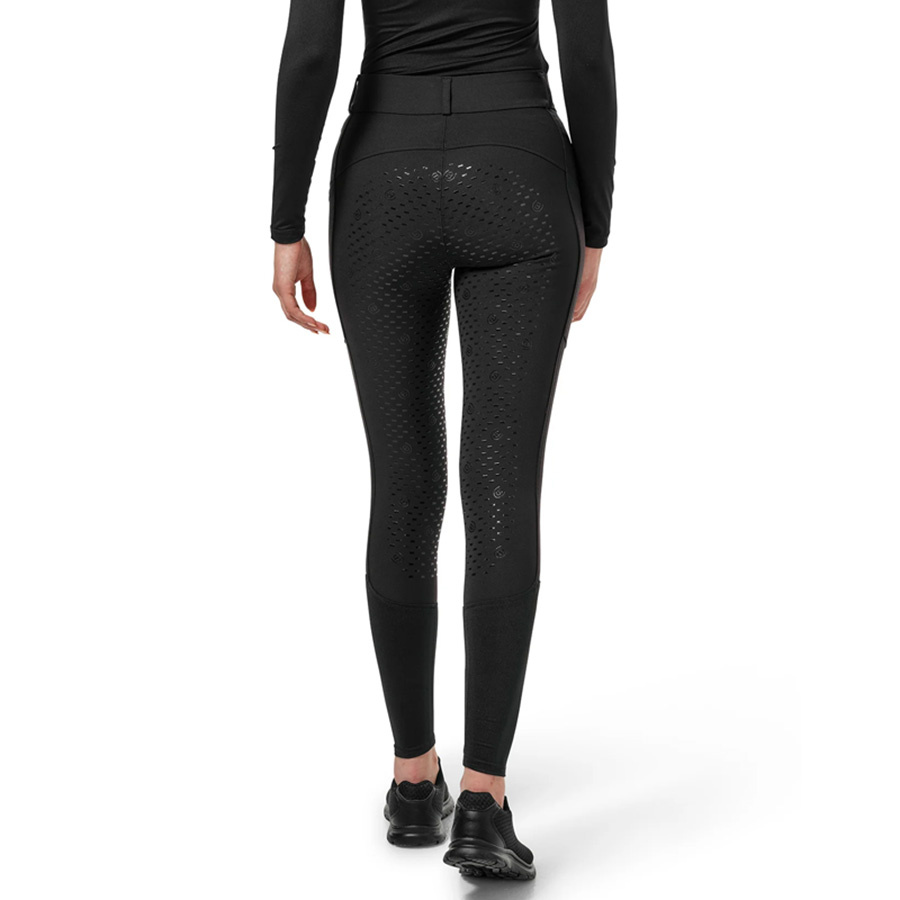Pantalon d'équitation ES Dressage Elite Full Grip Black