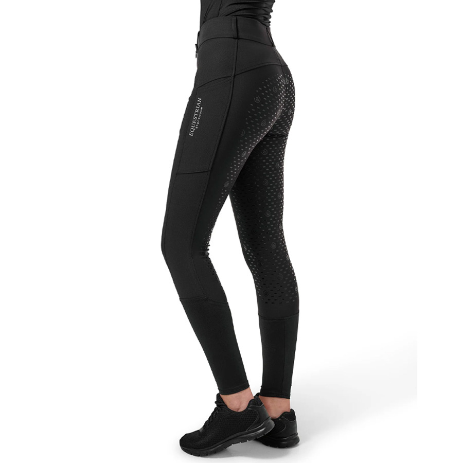 Pantalon d'équitation ES Dressage Elite Full Grip Black