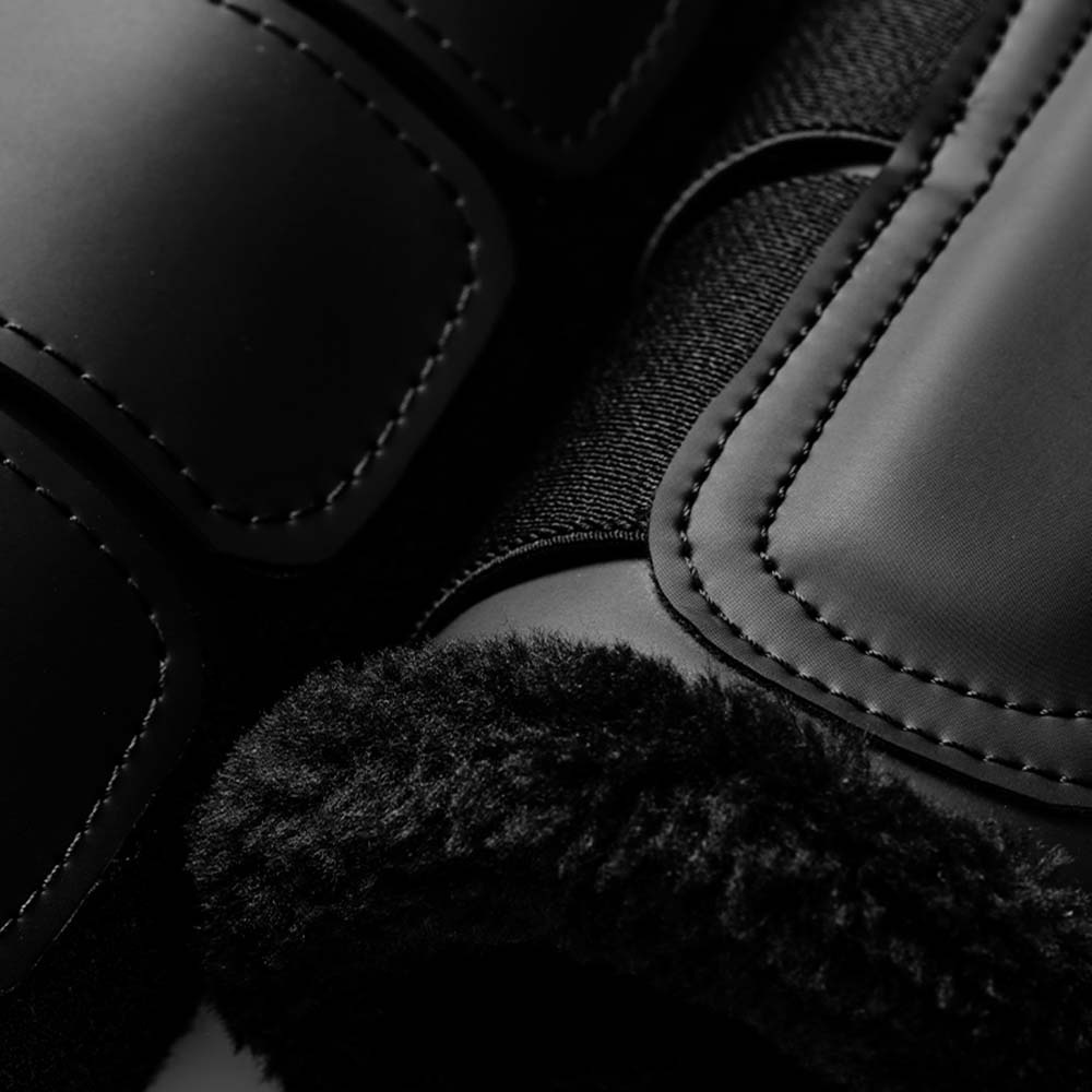 Guêtres fermées ES Faux Fur Black