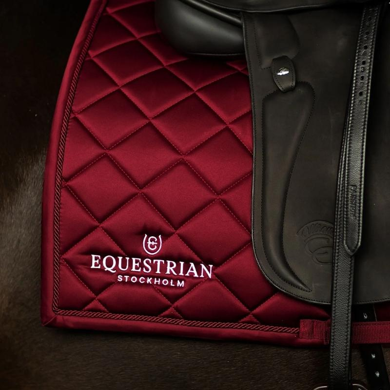 Tapis de selle dressage ES Line Bordeaux