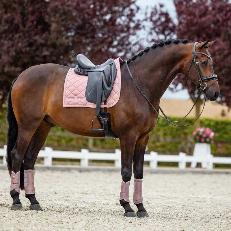 Tapis de selle dressage ES Line Pink