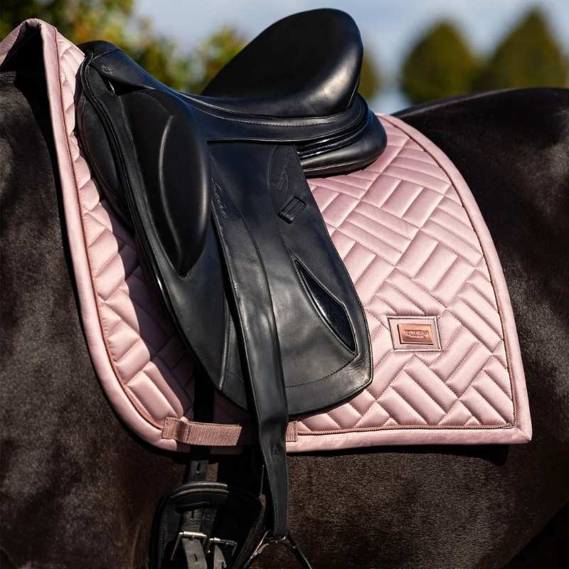 Tapis de selle dressage ES Modern Midsummer Blush