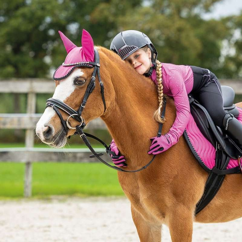 Gants d'équitation Enfant/Junior Isalyn Rose