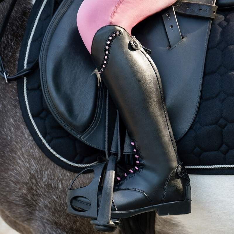 Bottes d'équitation Enfant/Junior Lucky Start Noir