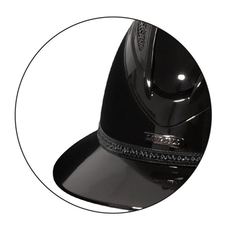 Casque d'équitation MIPS Alice Wide Peak Noir