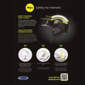 Casque d'équitation MIPS Alice Wide Peak Noir Casque d'équitation MIPS Alice Wide Peak Noir