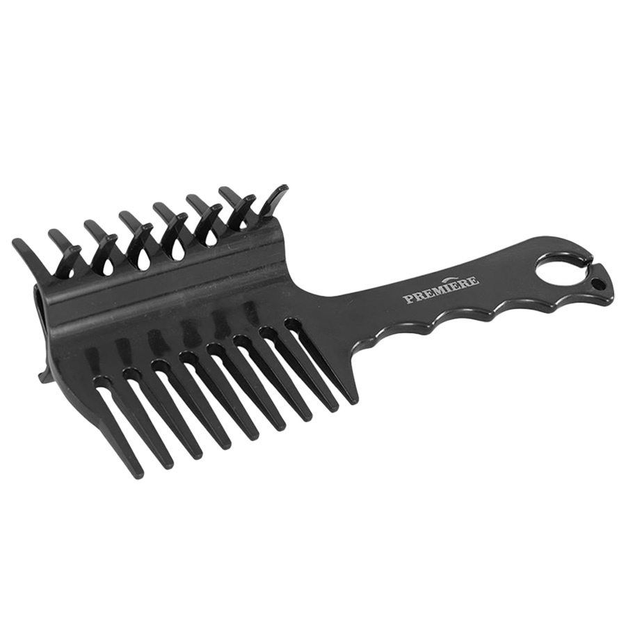 Peigne à Tresses avec Pince Noir