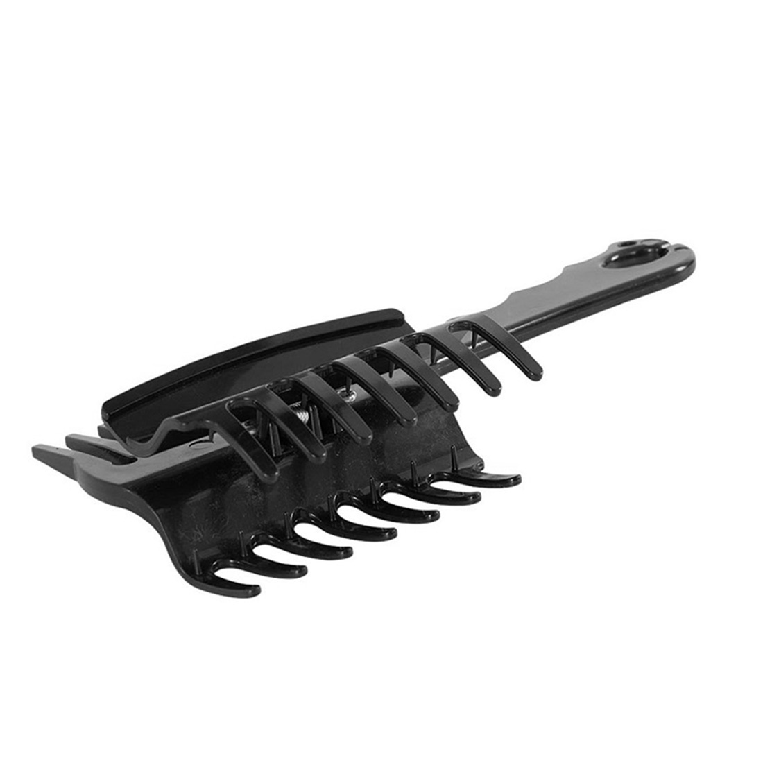 Peigne à Tresses avec Pince Noir