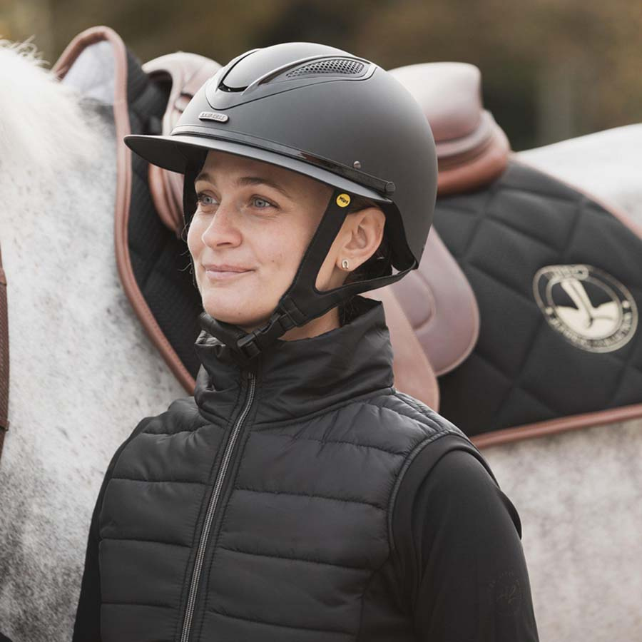Casque d'équitation MIPS Adele Wide Peak Noir
