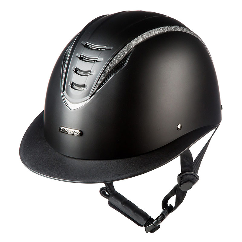 Casque d'équitation Paris Noir
